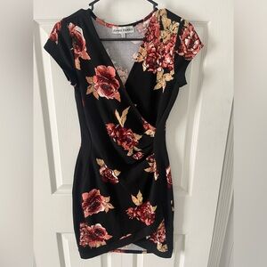 Black Floral Dress
